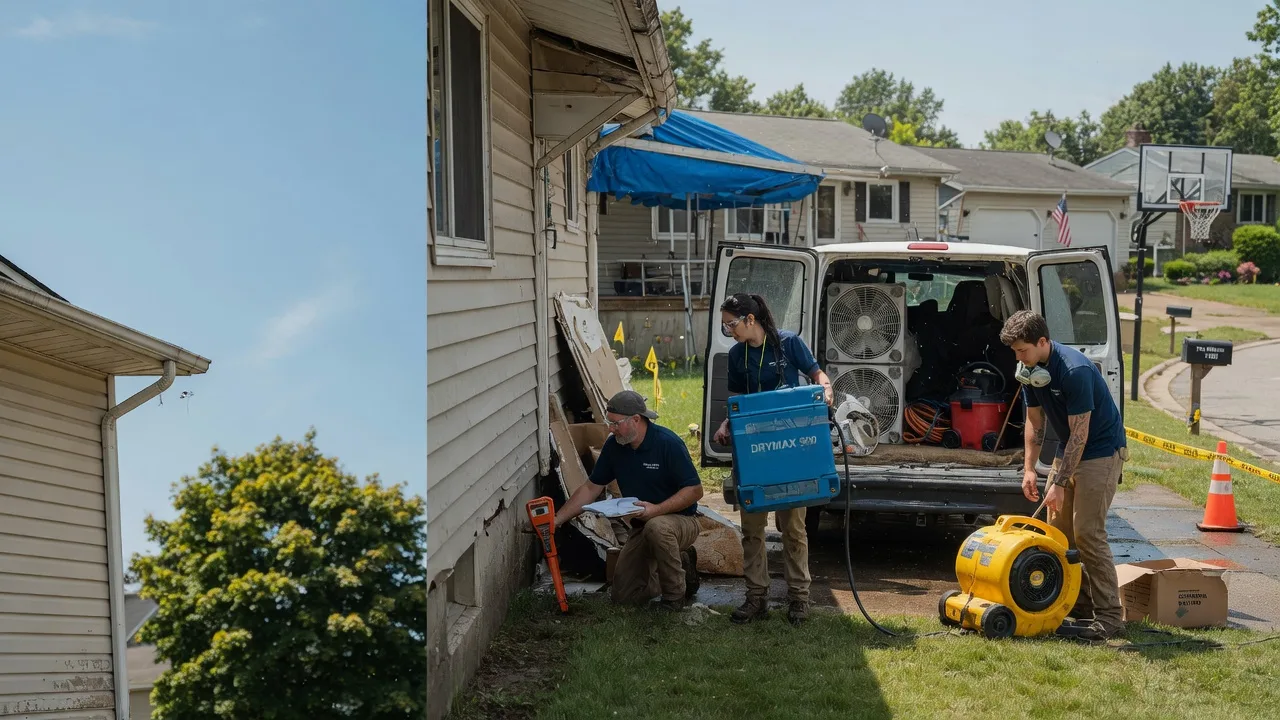 Ceiling Leak Cleanup in Tiskilwa, IL near me