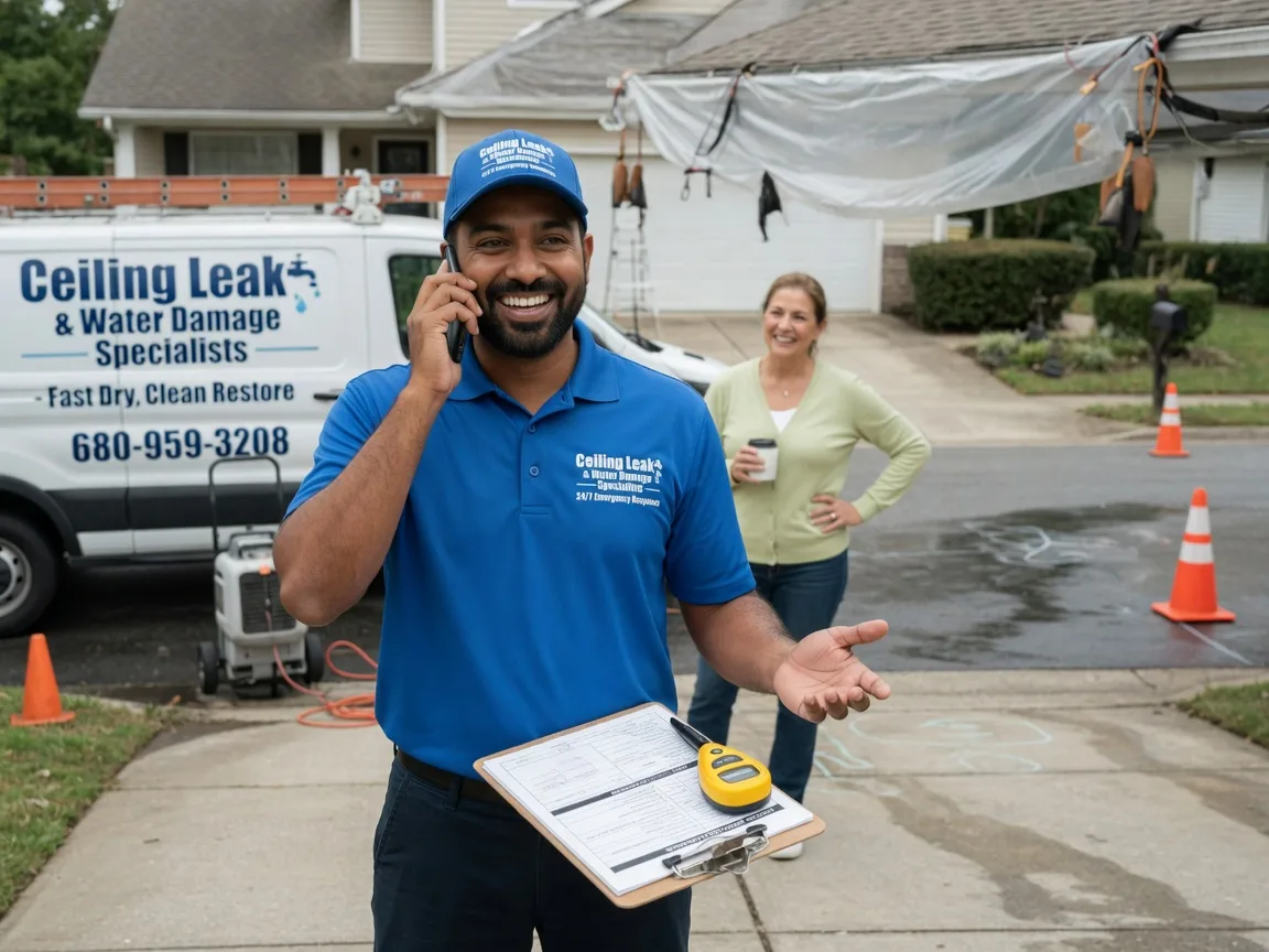 Ceiling Leak Cleanup Tiskilwa, IL FAQs